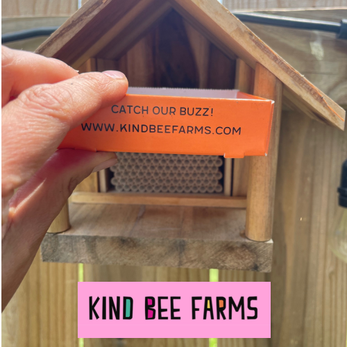 Kind Bee Farms Pollinator House and Leaf Cutter Bees