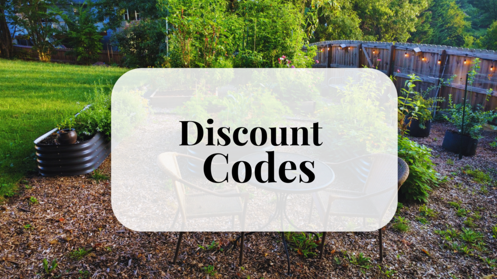 view of a garden space with tables and chairs