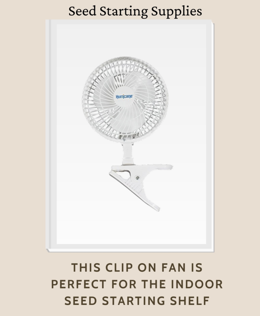 Clip on Fan for Grow shelf